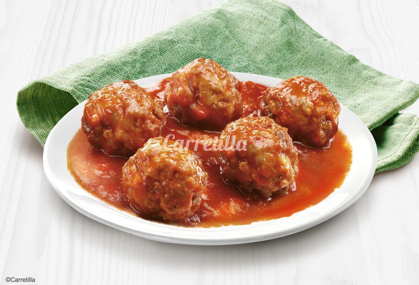 Albóndigas con Salsa de Tomate