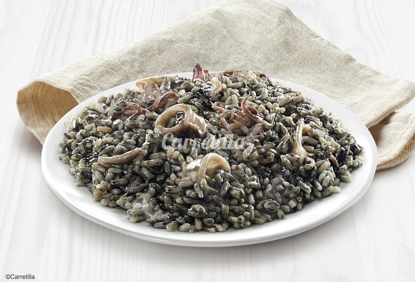 Arroz Negro con Calamares