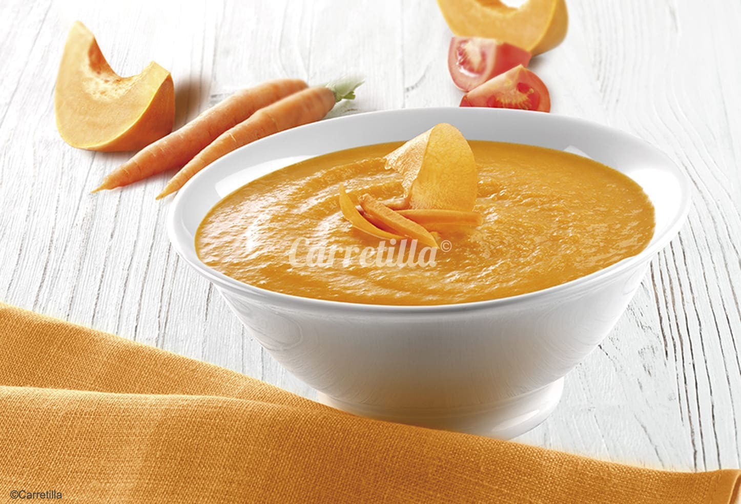 Crema de Calabaza y Zanahoria