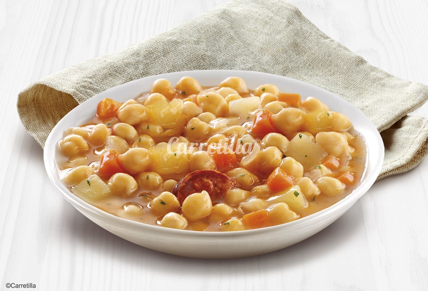 Garbanzos con Chorizo