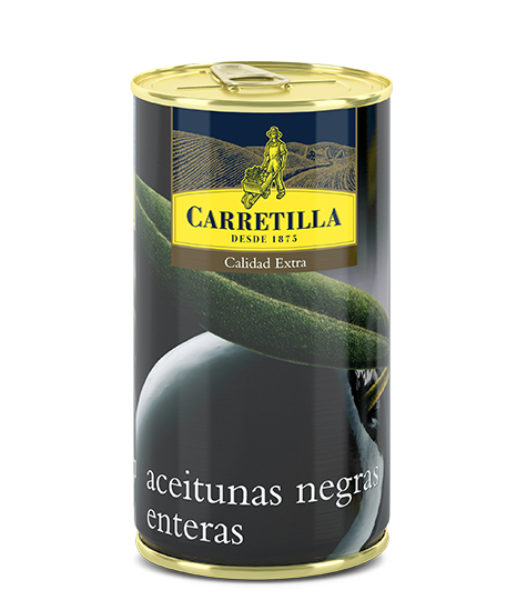 Aceitunas Negras Enteras en Lata