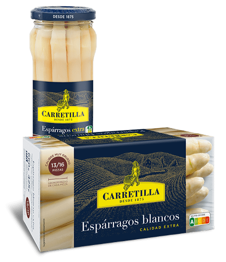 Espárragos Blancos Enteros Extra