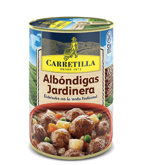 Carretilla - Lata de Albóndigas a la Jardinera - 415g | Carretilla