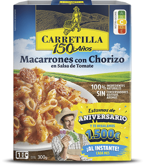 Macarrones con Chorizo