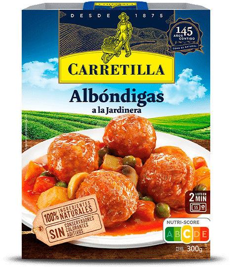 Meatballs with Garden Vegetables